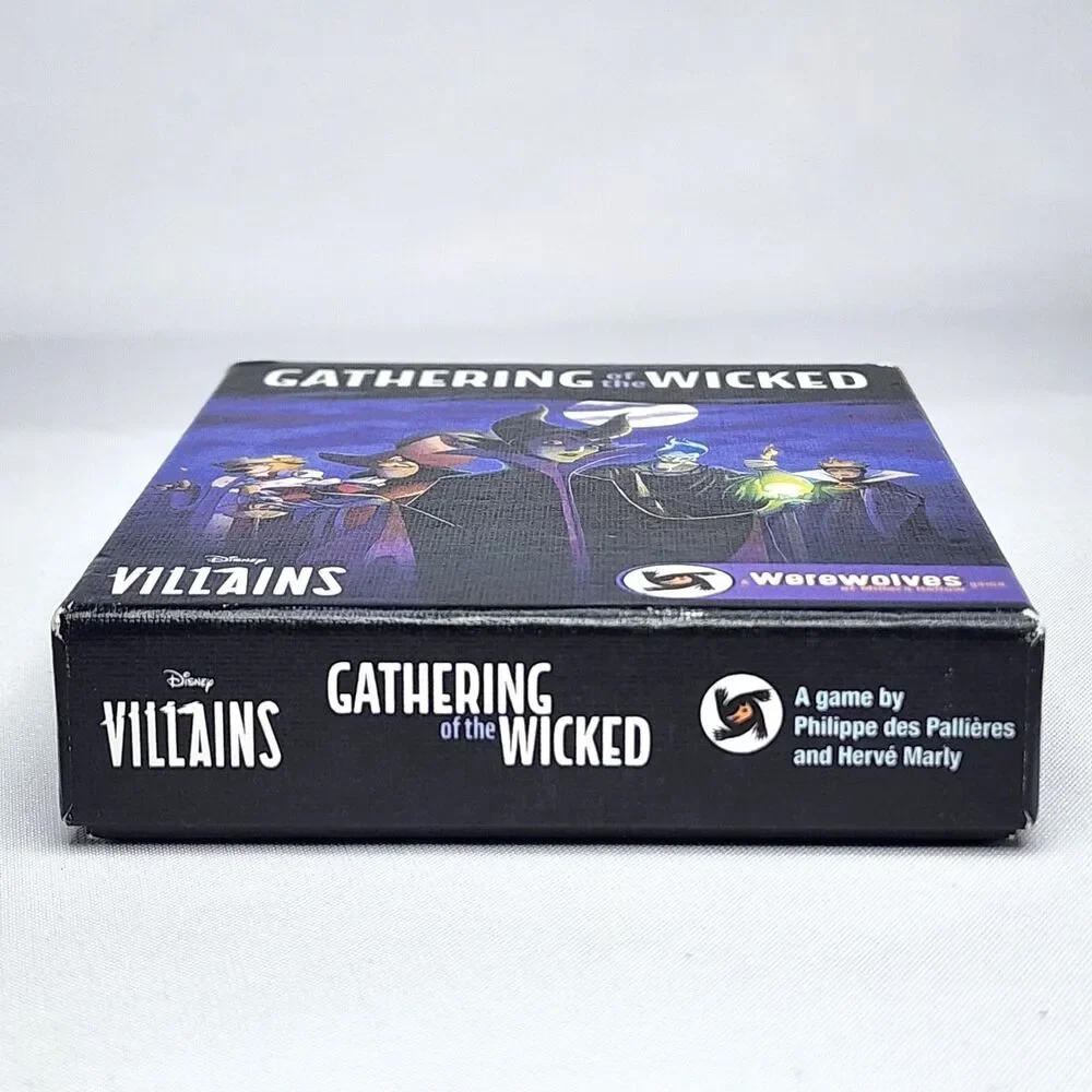 Disney Villains Gathering of the Wicked Card Party Game NIB